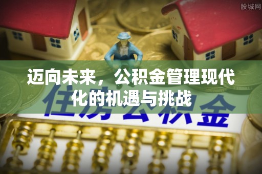 矿区迈向未来，公积金管理现代化的机遇与挑战