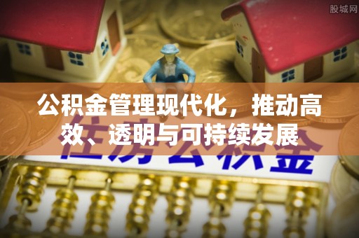 矿区公积金管理现代化，推动高效、透明与可持续发展