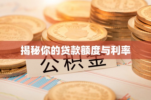 矿区揭秘你的贷款额度与利率
