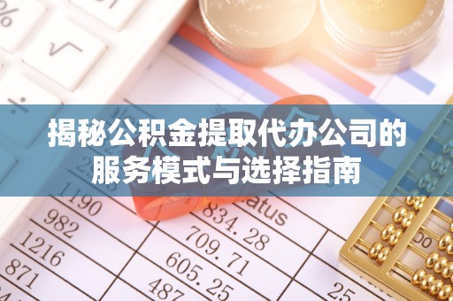 矿区揭秘公积金提取代办公司的服务模式与选择指南