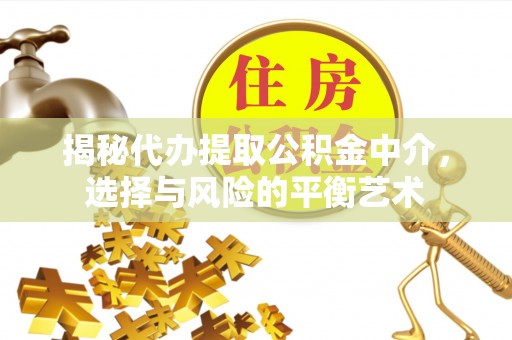 矿区揭秘代办提取公积金中介，选择与风险的平衡艺术