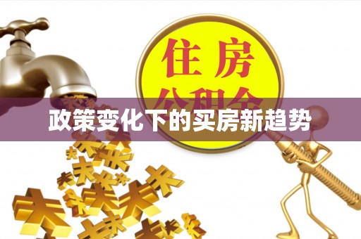 矿区政策变化下的买房新趋势