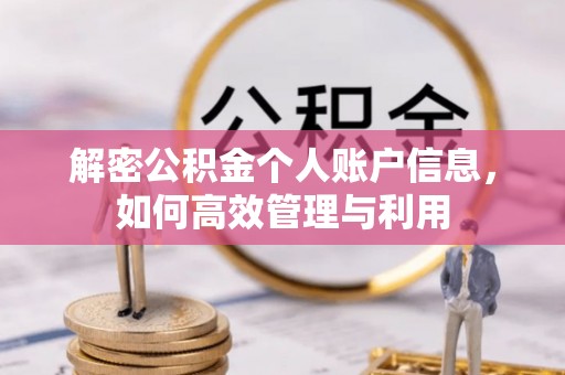 矿区解密公积金个人账户信息，如何高效管理与利用