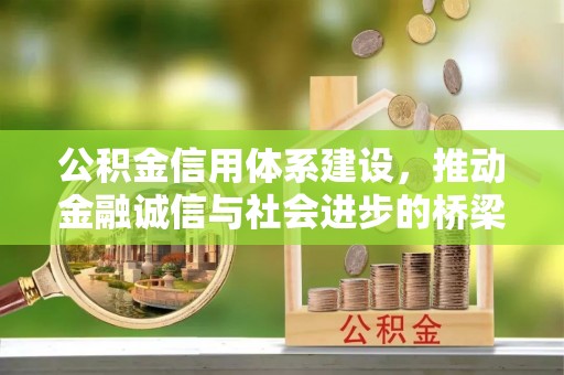 矿区公积金信用体系建设，推动金融诚信与社会进步的桥梁