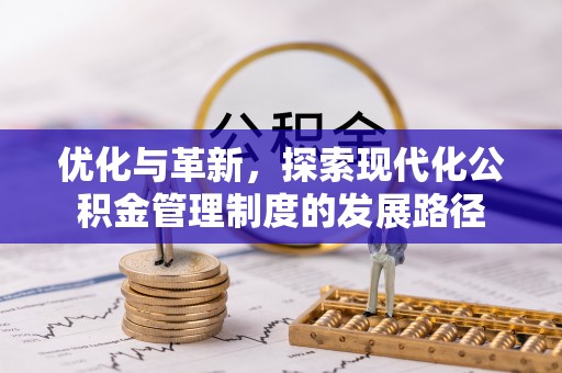 矿区优化与革新，探索现代化公积金管理制度的发展路径