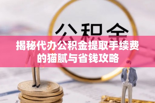 矿区揭秘代办公积金提取手续费的猫腻与省钱攻略