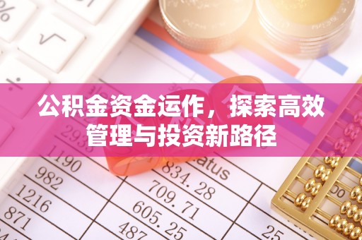 矿区公积金资金运作，探索高效管理与投资新路径