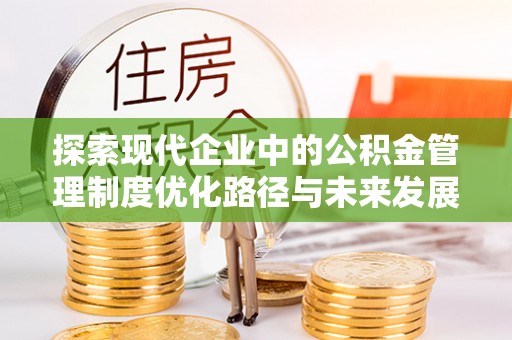 矿区探索现代企业中的公积金管理制度优化路径与未来发展