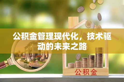 矿区公积金管理现代化，技术驱动的未来之路