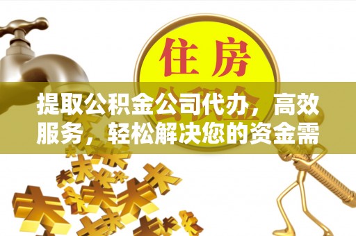 矿区提取公积金公司代办，高效服务，轻松解决您的资金需求
